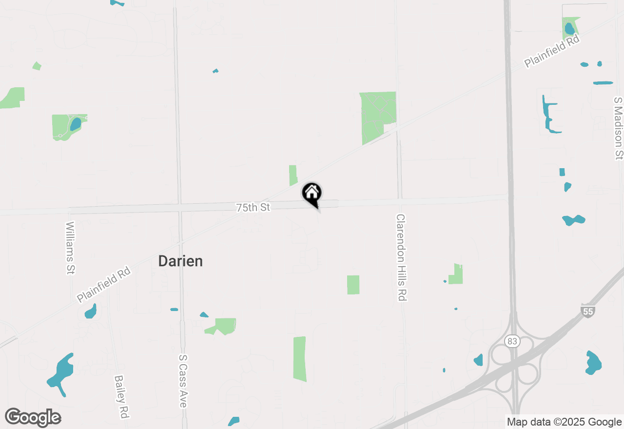 Map of 7510 Farmingdale Drive #208, Darien, IL 60561