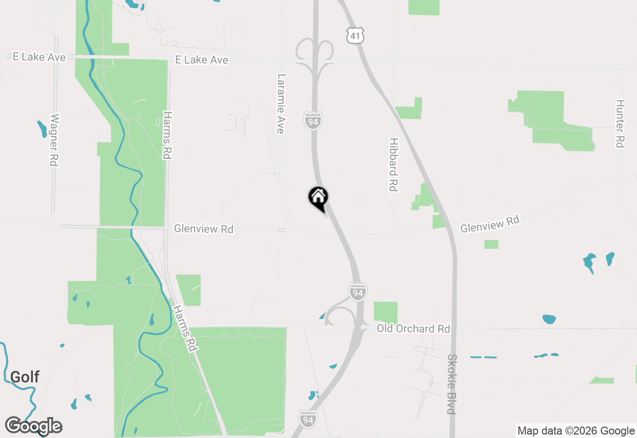Map of 319 Leclaire Avenue, Wilmette, IL 60091