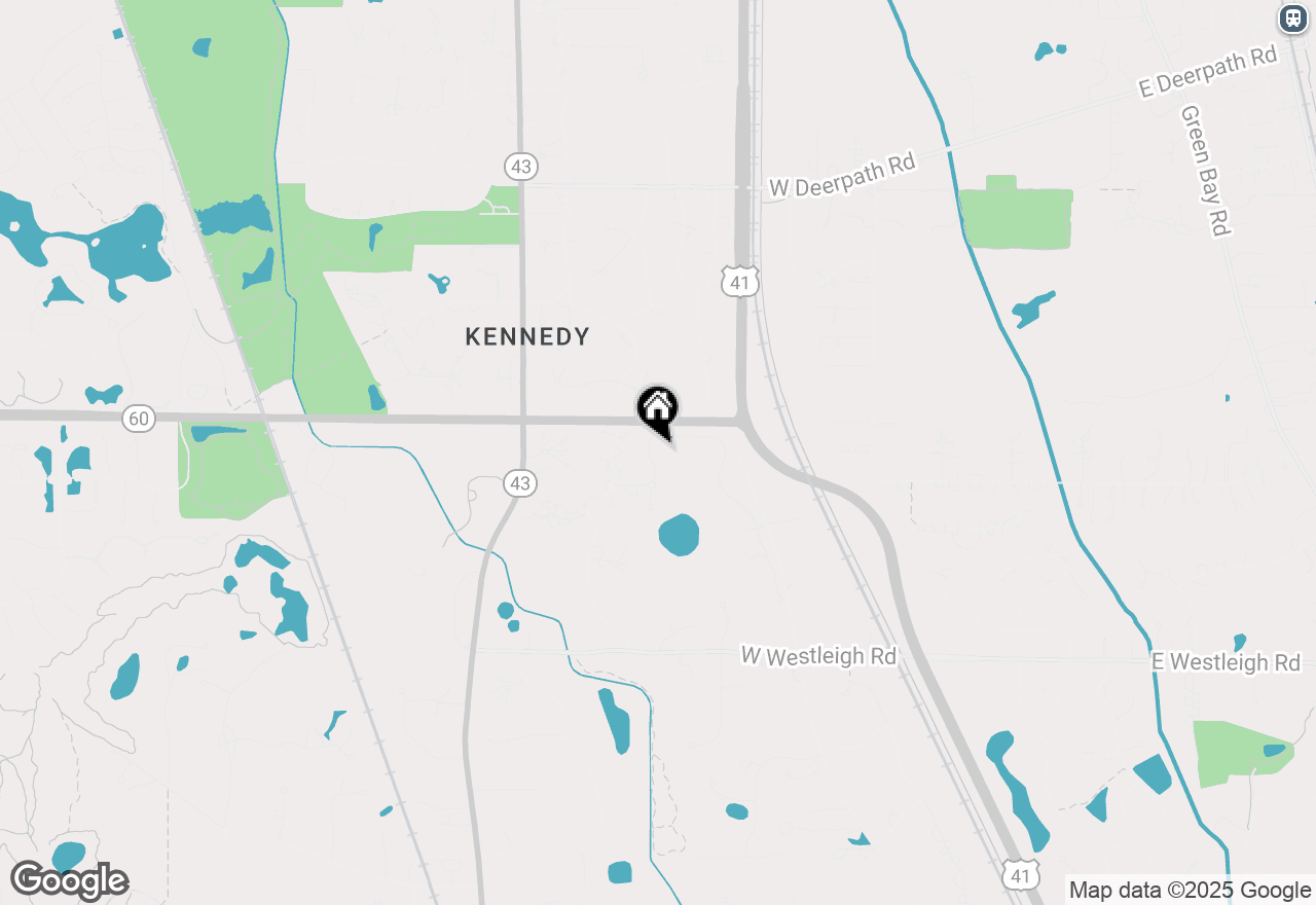 Map of 35 S Orchard Circle, Lake Forest, IL 60045