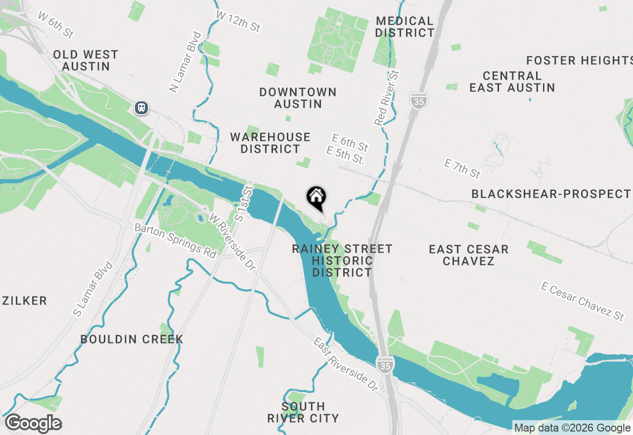 Map of 98 San Jacinto Blvd #2902, Austin, TX 78701