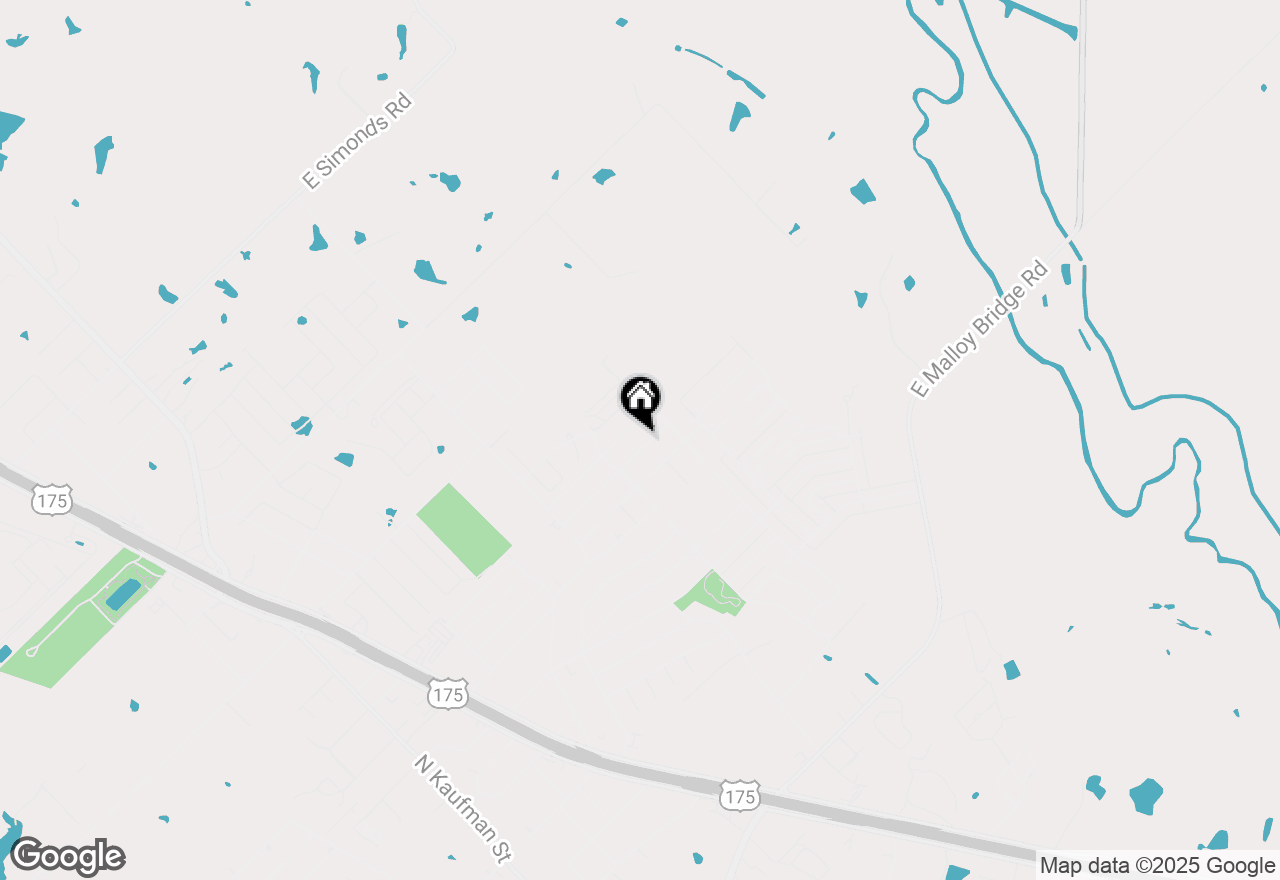 Map of 815 Quinette Drive, Seagoville, TX 75159