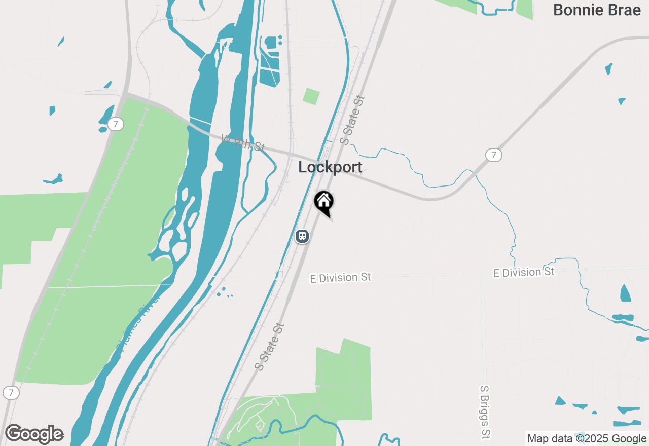 Map of 113 E 12th Street, Lockport, IL 60441