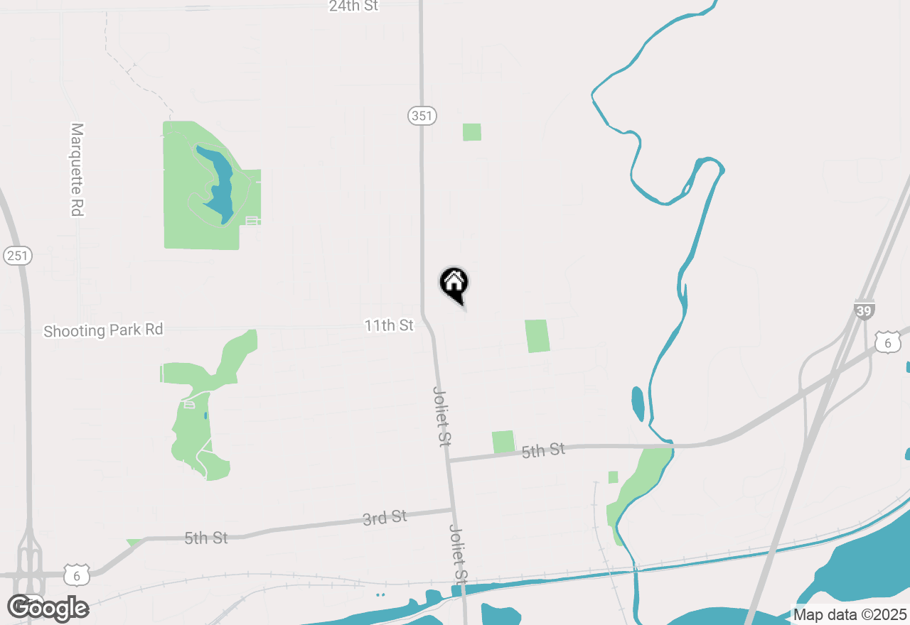 Map of 1158 Hennepin Street, Lasalle, IL 61301