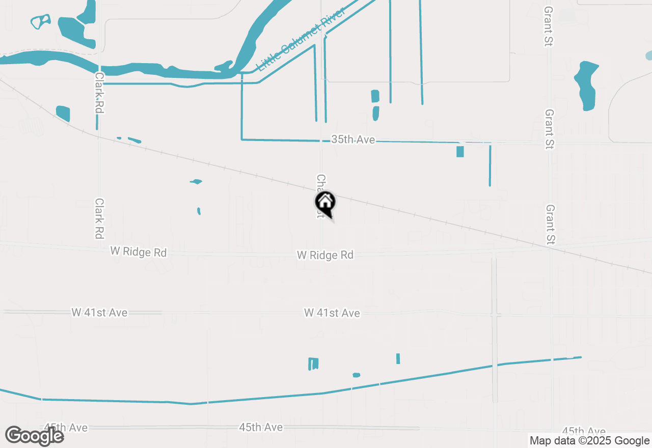 Map of 3791 Chase Street, Gary, IN 46408