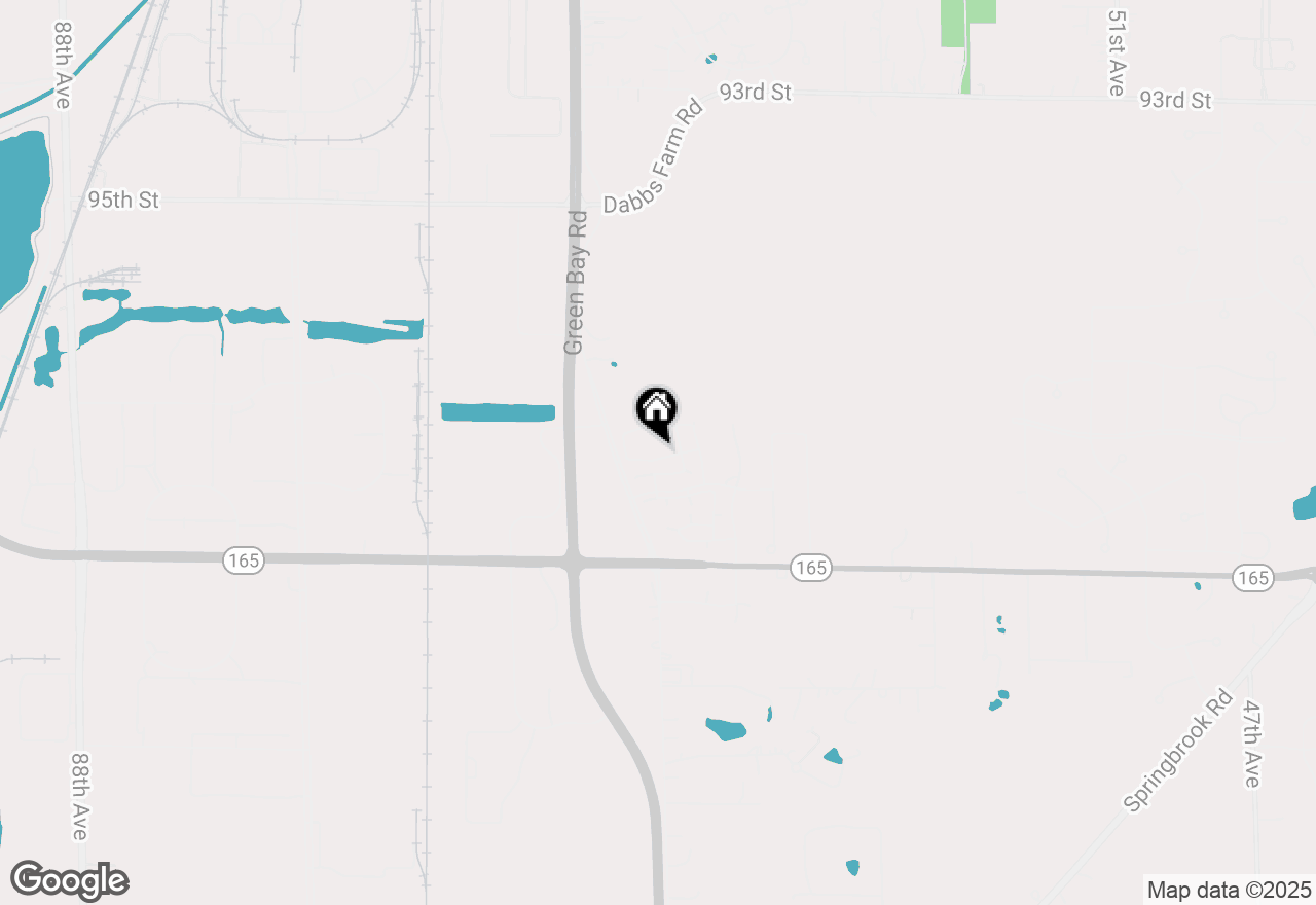 Map of 6757 99th Pl #CC, Pleasant Prairie, WI 53158