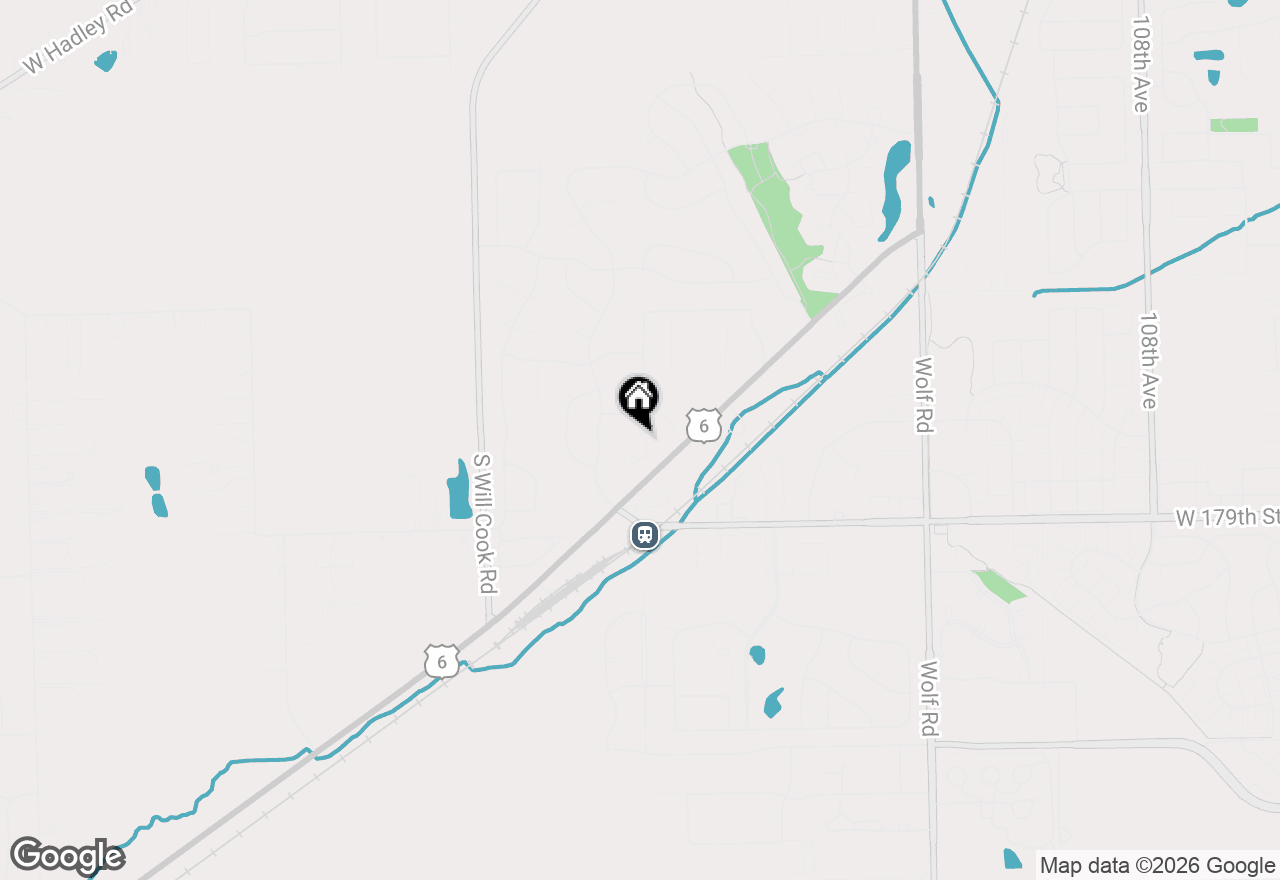 Map of 17714 Mayher Drive, Orland Park, IL 60467