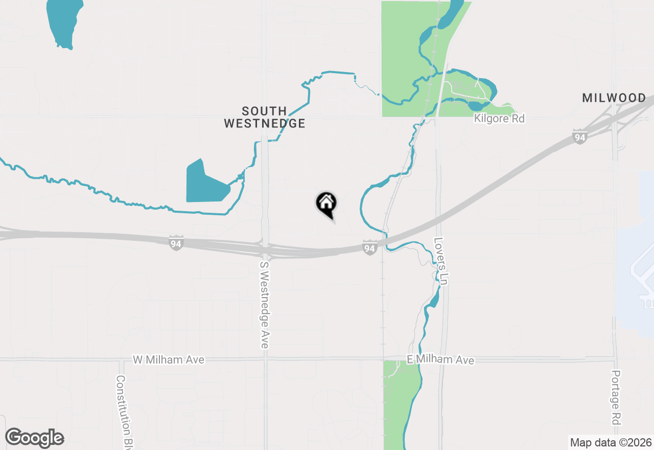 Map of 5418 Circlewood Drive W, Portage, MI 49002