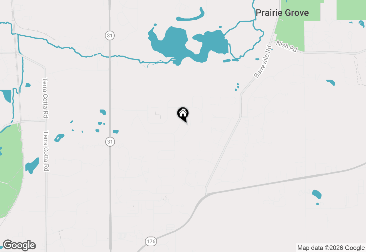 Map of 1169 Overhill Court, Crystal Lake, IL 60012