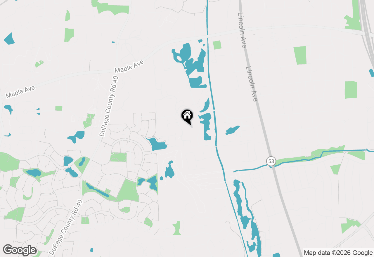 Map of 6000 Oakwood Drive #4H, Lisle, IL 60532