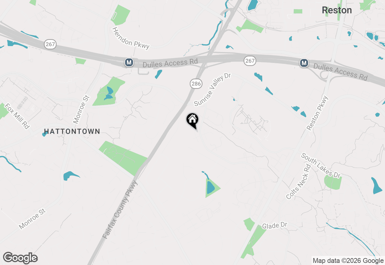 Map of 12265 Angel Wing Court, Reston, VA 20191