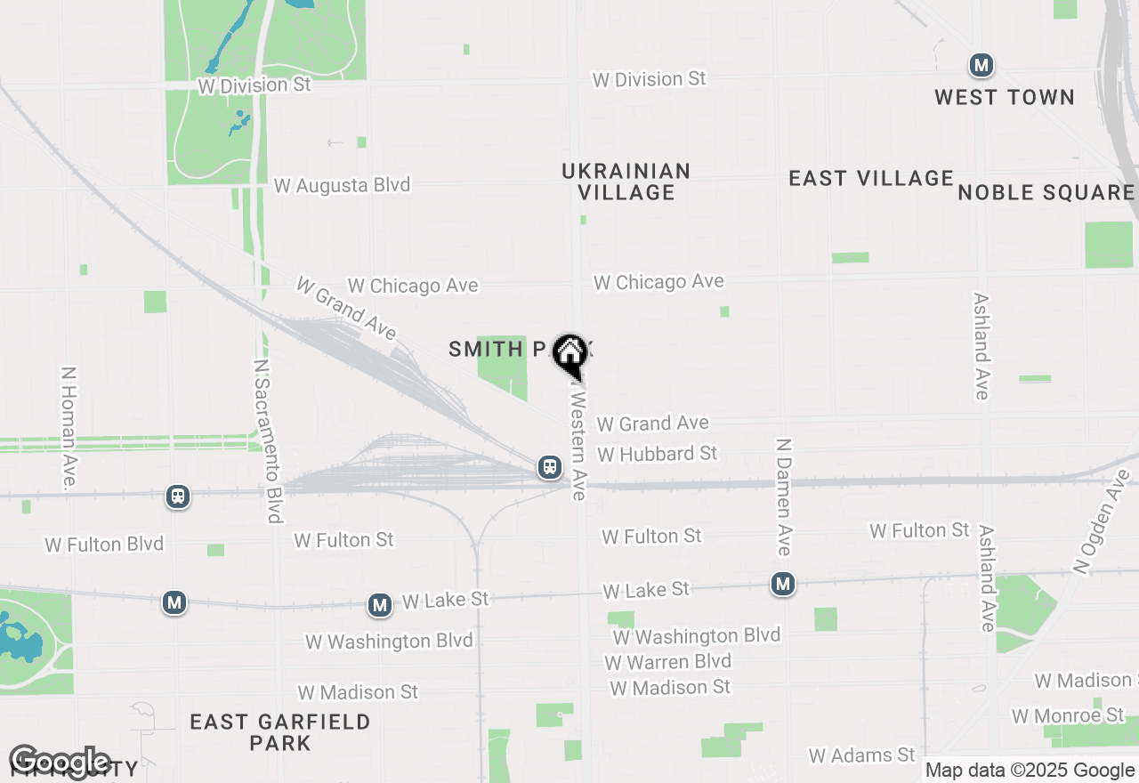 Map of 2401 W Ohio Street #24, Chicago, IL 60612