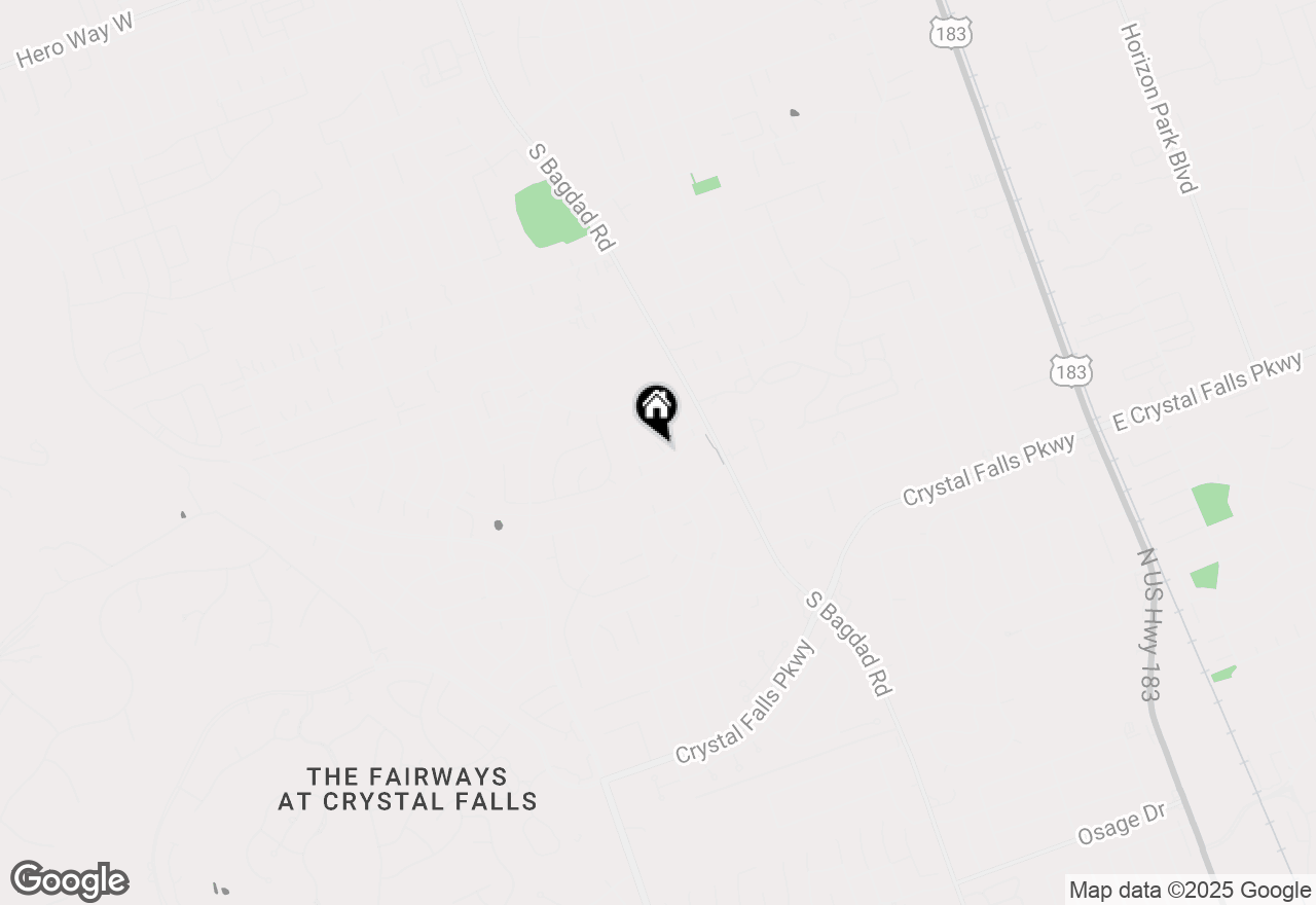 Map of 1301 Still Meadow Dr, Leander, TX 78641