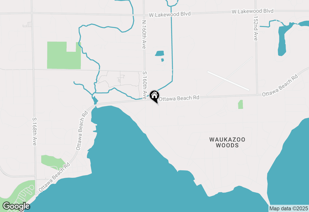 Map of 143 Blain Avenue, Holland, MI 49424