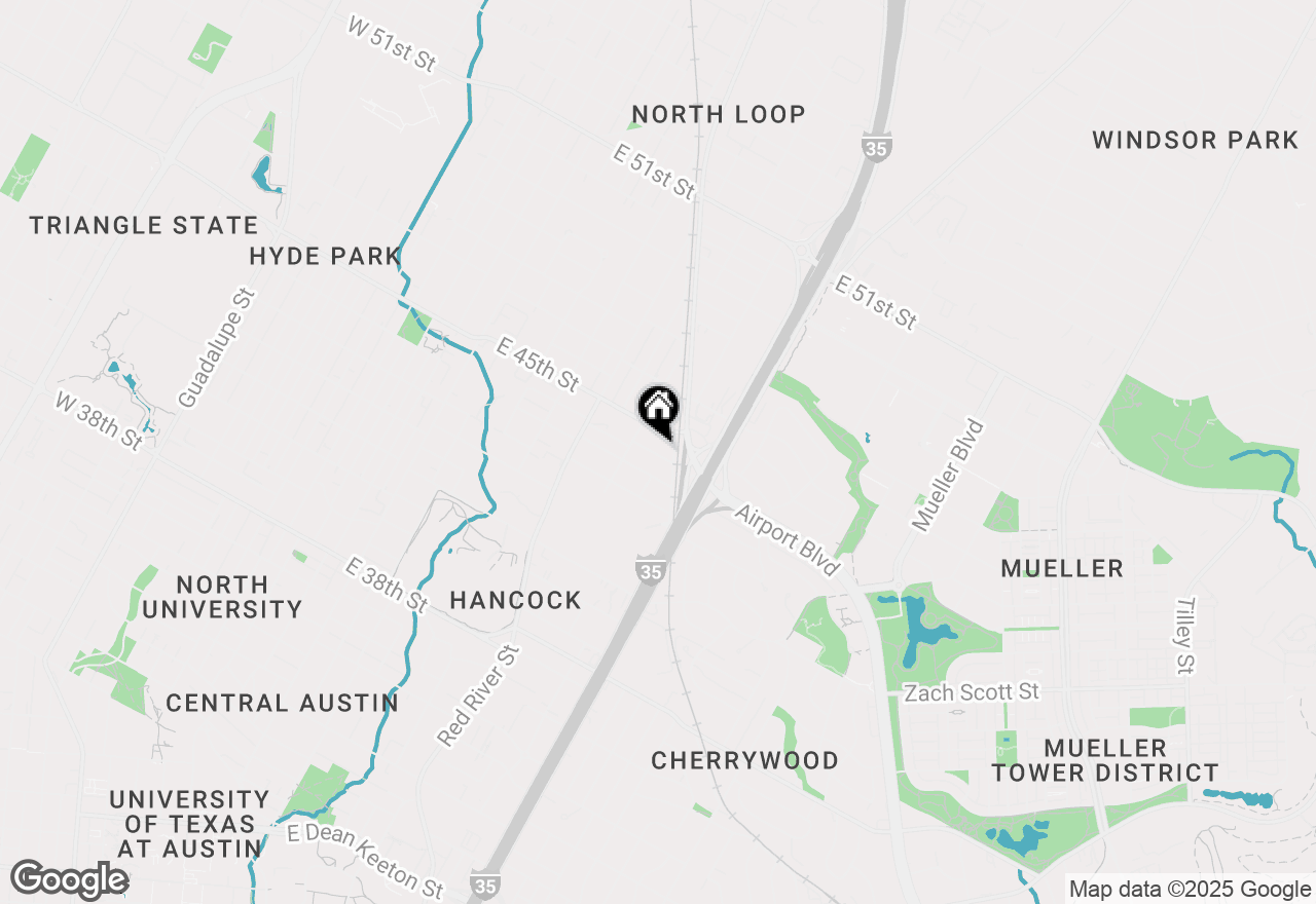 Map of 1026 Ellingson Ln #B, Austin, TX 78751