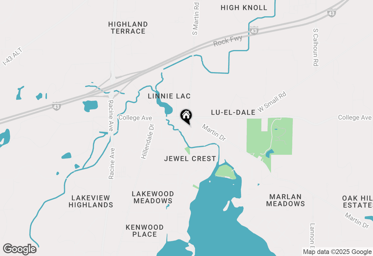 Map of Lt1 College Ave, Muskego, WI 53150