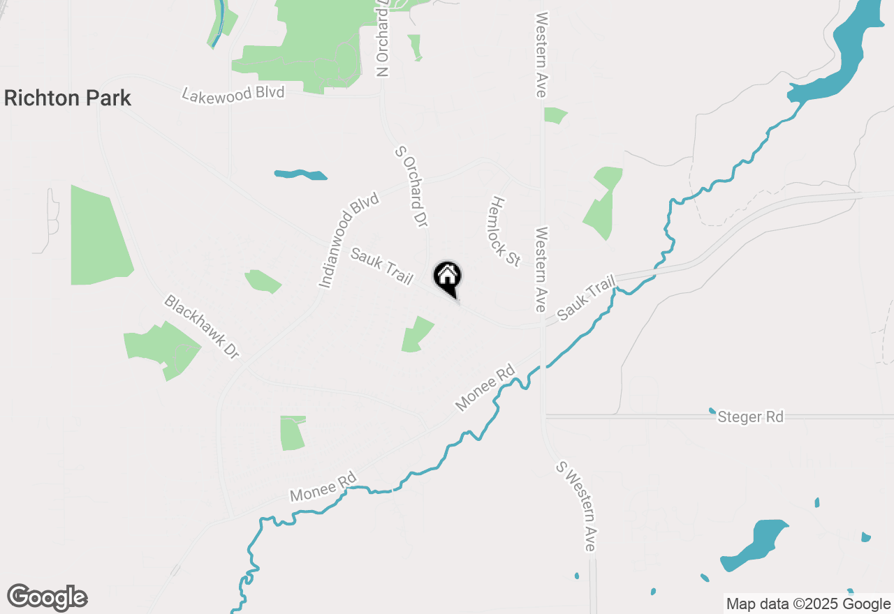 Map of 49 Sauk Trail, Park Forest, IL 60466