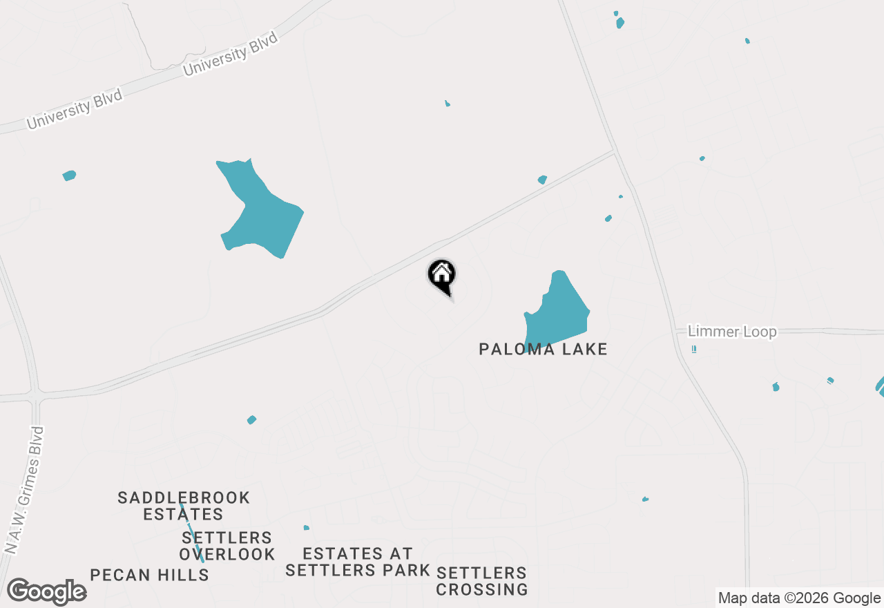 Map of 3124 Pablo Way, Round Rock, TX 78665