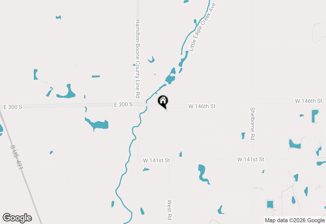 Map of 4450 Voyageur Way, Carmel, IN 46074
