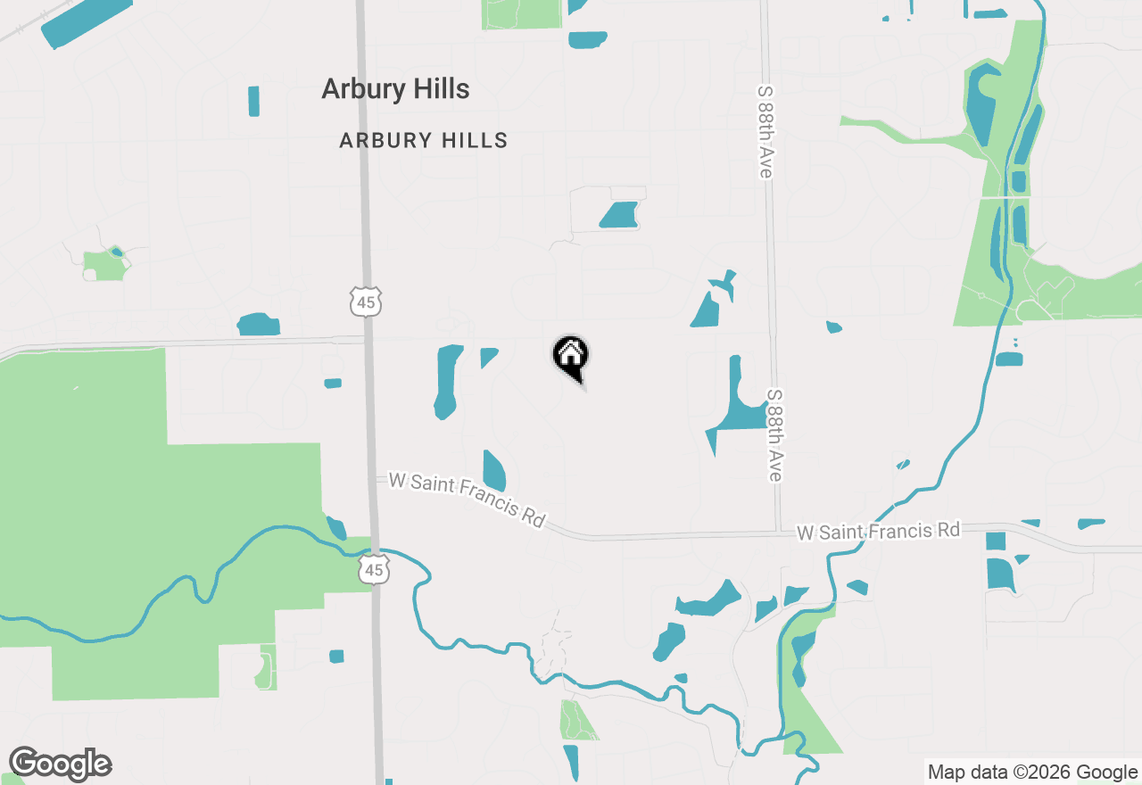 Map of 20025 Aine Drive, Frankfort, IL 60423