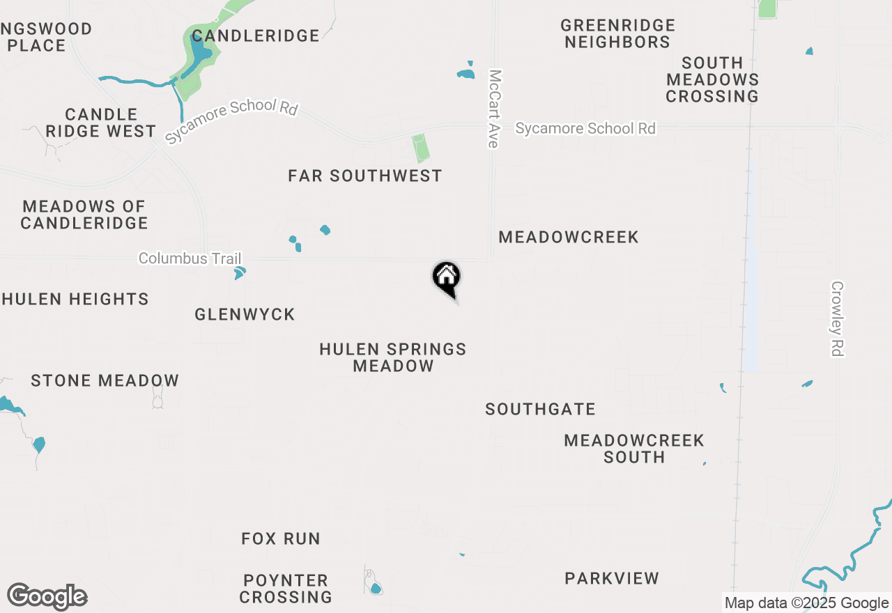Map of 3700 Brett Drive, Fort Worth, TX 76123