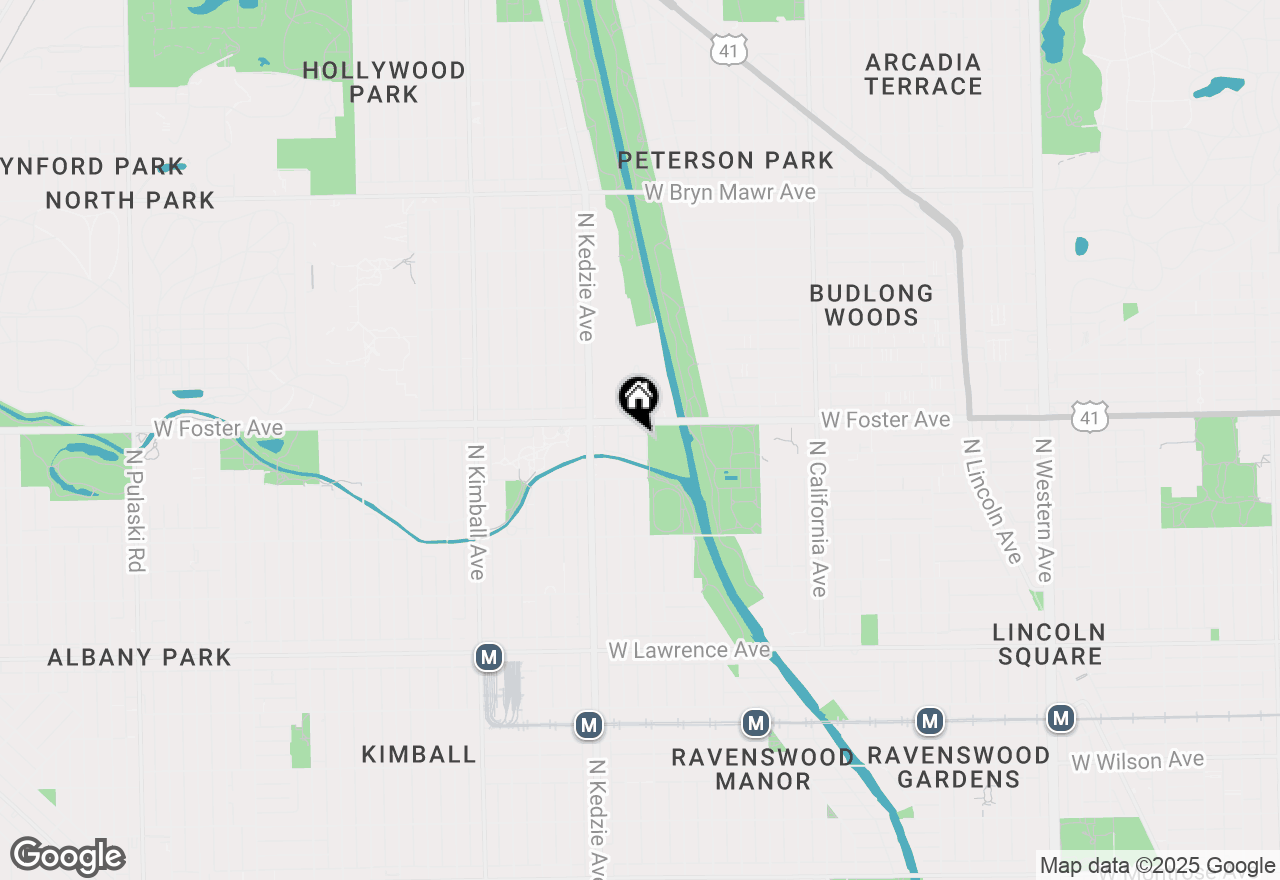 Map of 5140 N Albany Avenue #2, Chicago, IL 60625