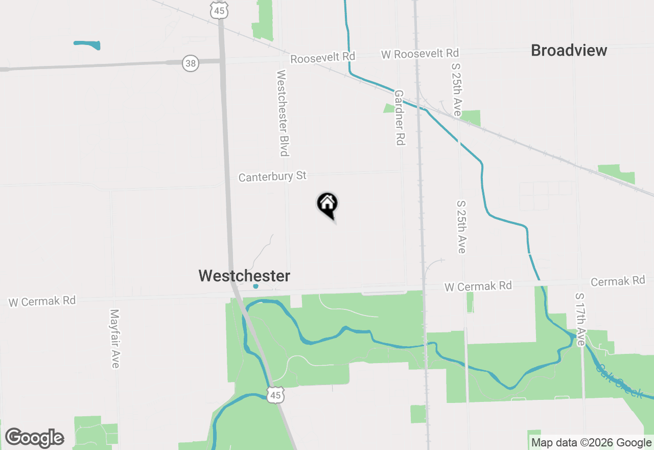 Map of 1846 Portsmouth Avenue, Westchester, IL 60154