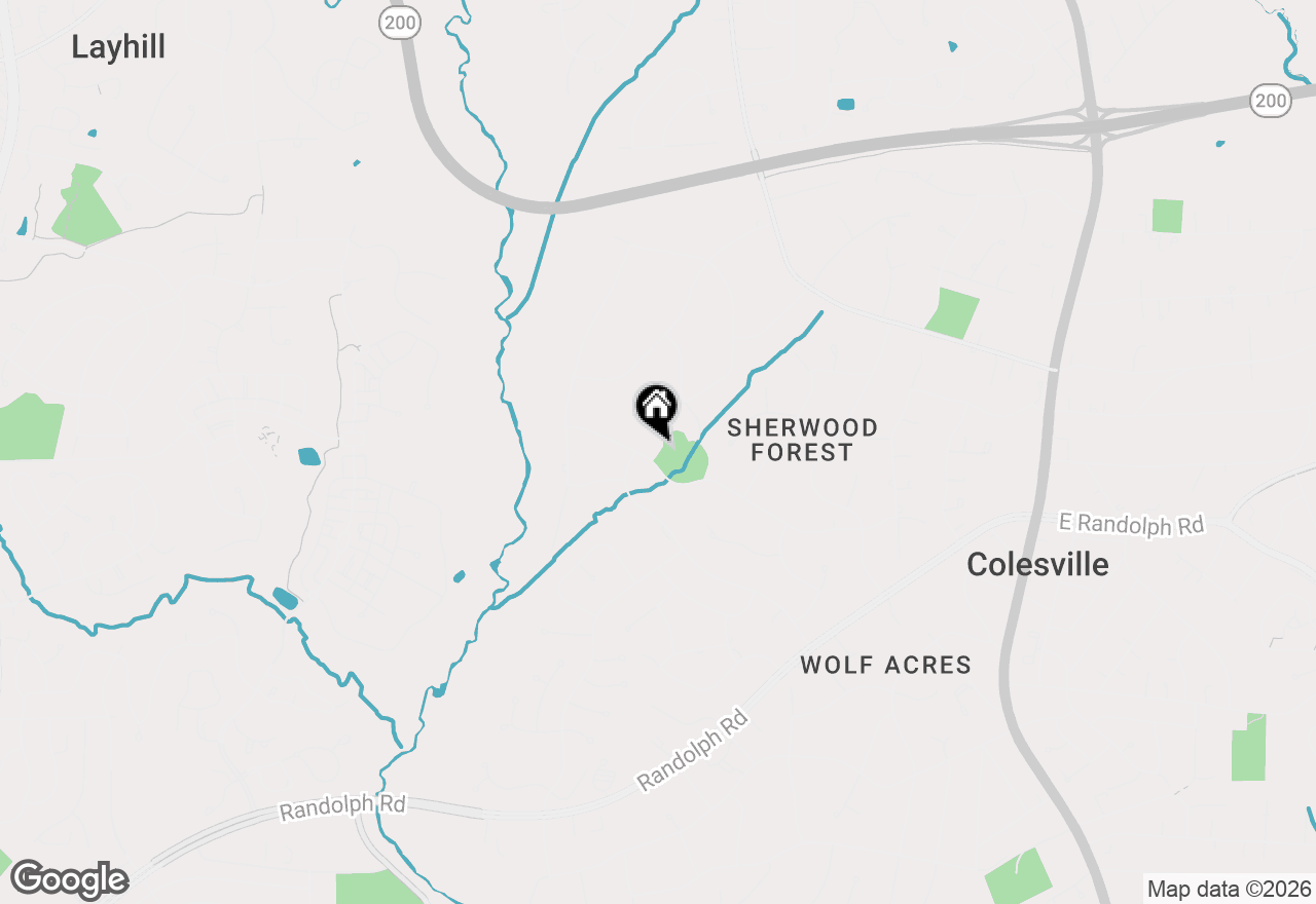 Map of 421 Beaumont Road, Silver Spring, MD 20904