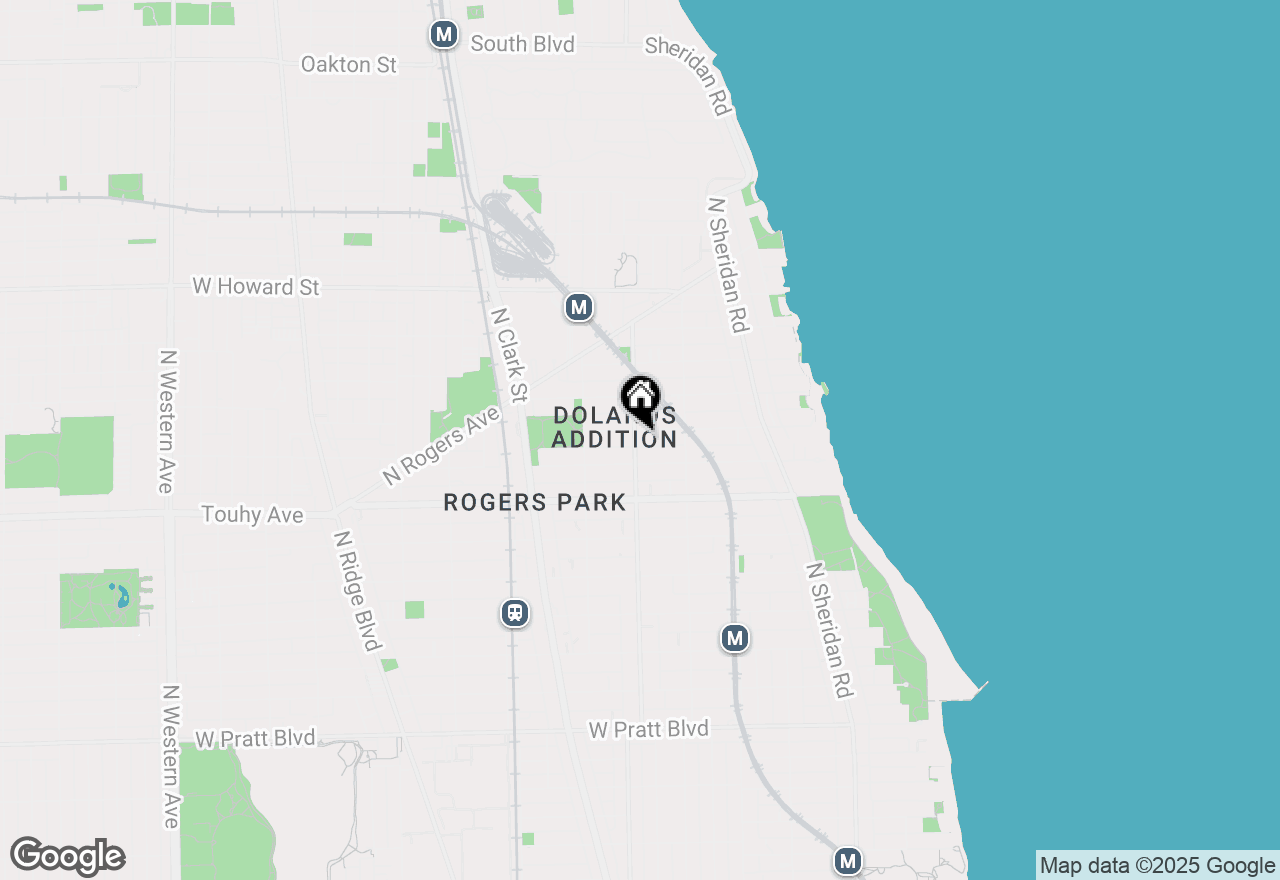 Map of 1549 W Sherwin Avenue #406, Chicago, IL 60626