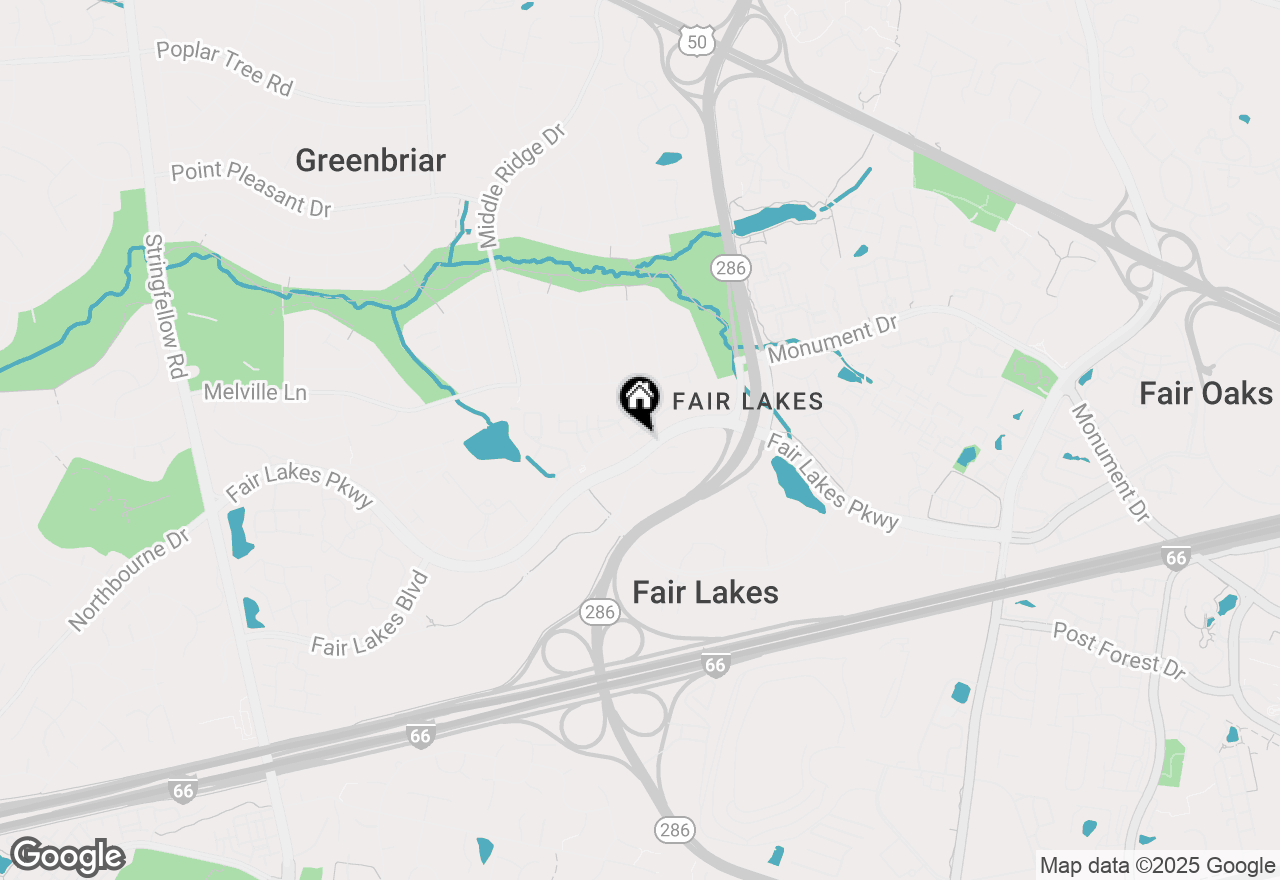 Map of 12779 Fair Crest Court #302, Fairfax, VA 22033