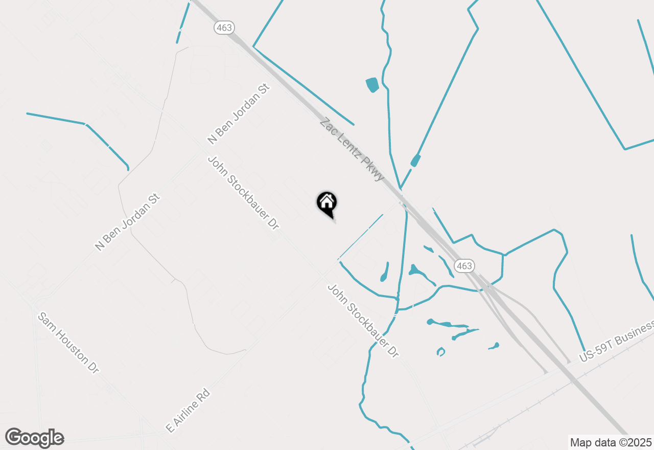 Map of 402 Cimarron Drive, Victoria, TX 77904