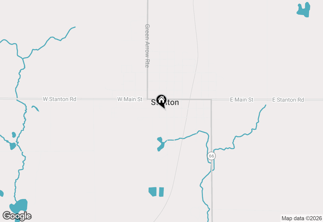 Map of 123 W Walnut Street, Stanton, MI 48888