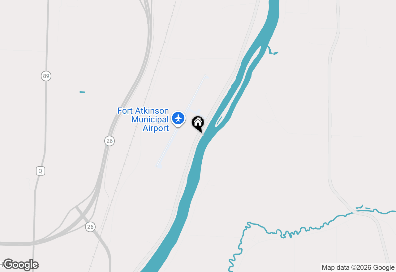 Map of N3269 County Road K #N3271, Jefferson, WI 53549