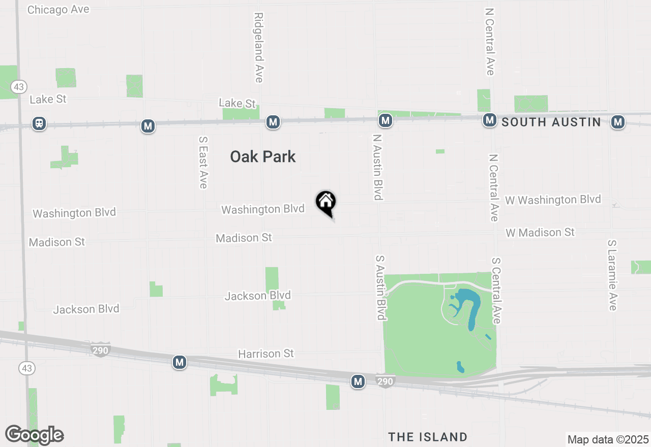 Map of 426 S Lombard Avenue #104, Oak Park, IL 60302