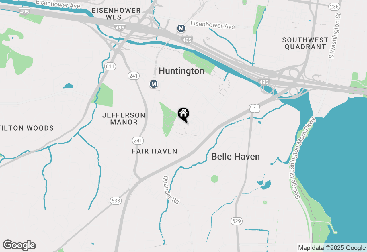 Map of 5902 Mount Eagle Drive #705, Alexandria, VA 22303
