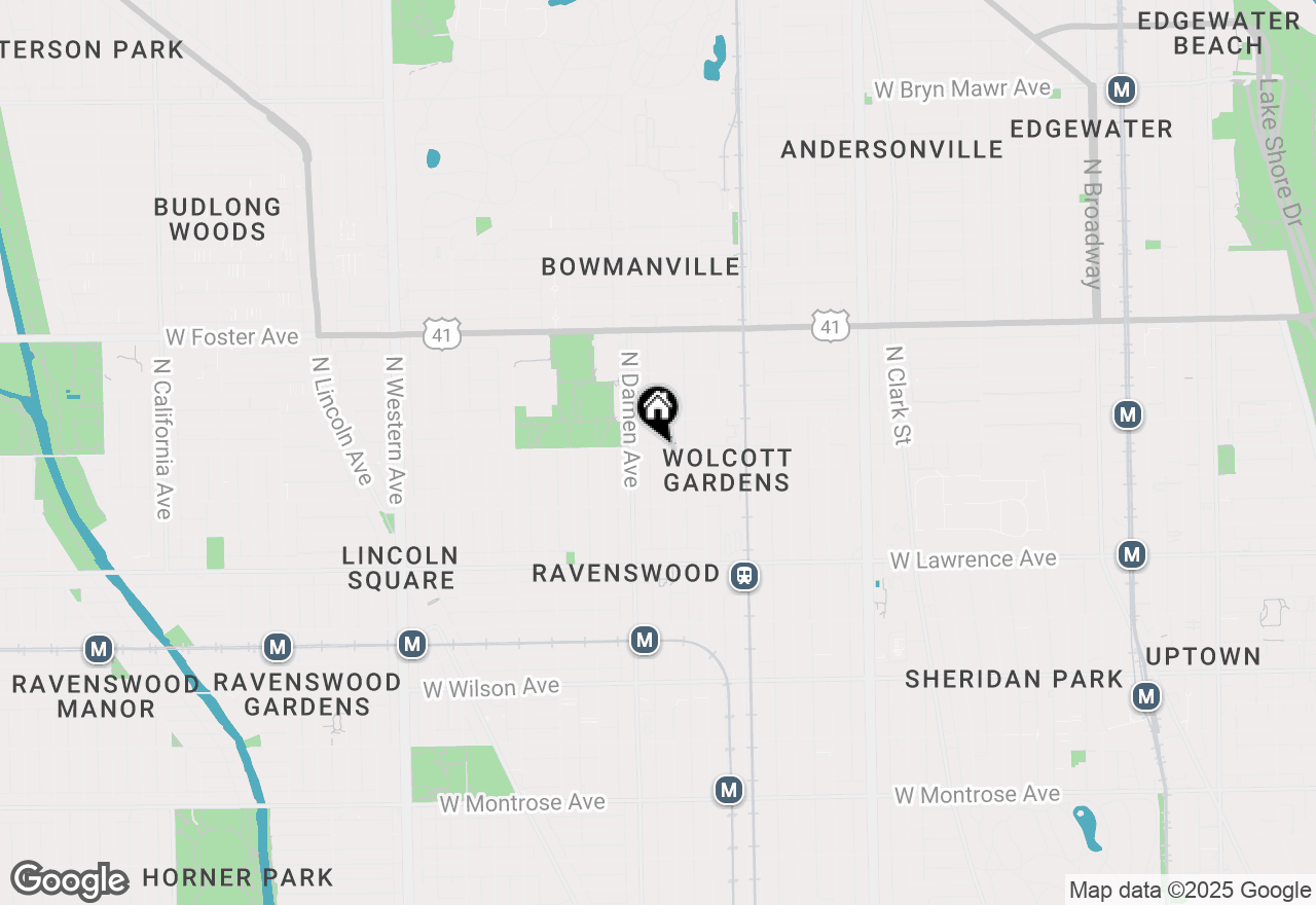 Map of 1949 W Argyle Street #1, Chicago, IL 60640