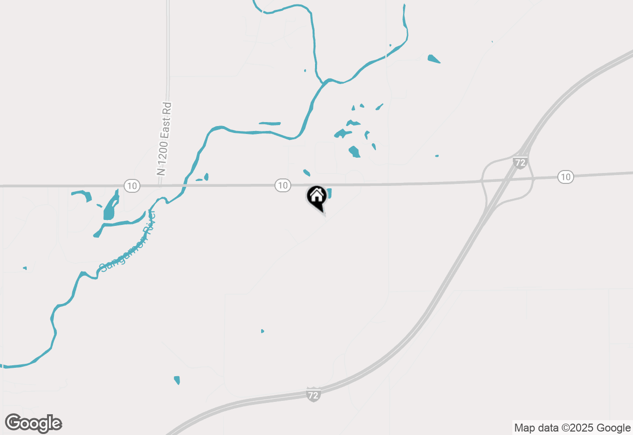 Map of 2 Woodland Drive, White Heath, IL 61884