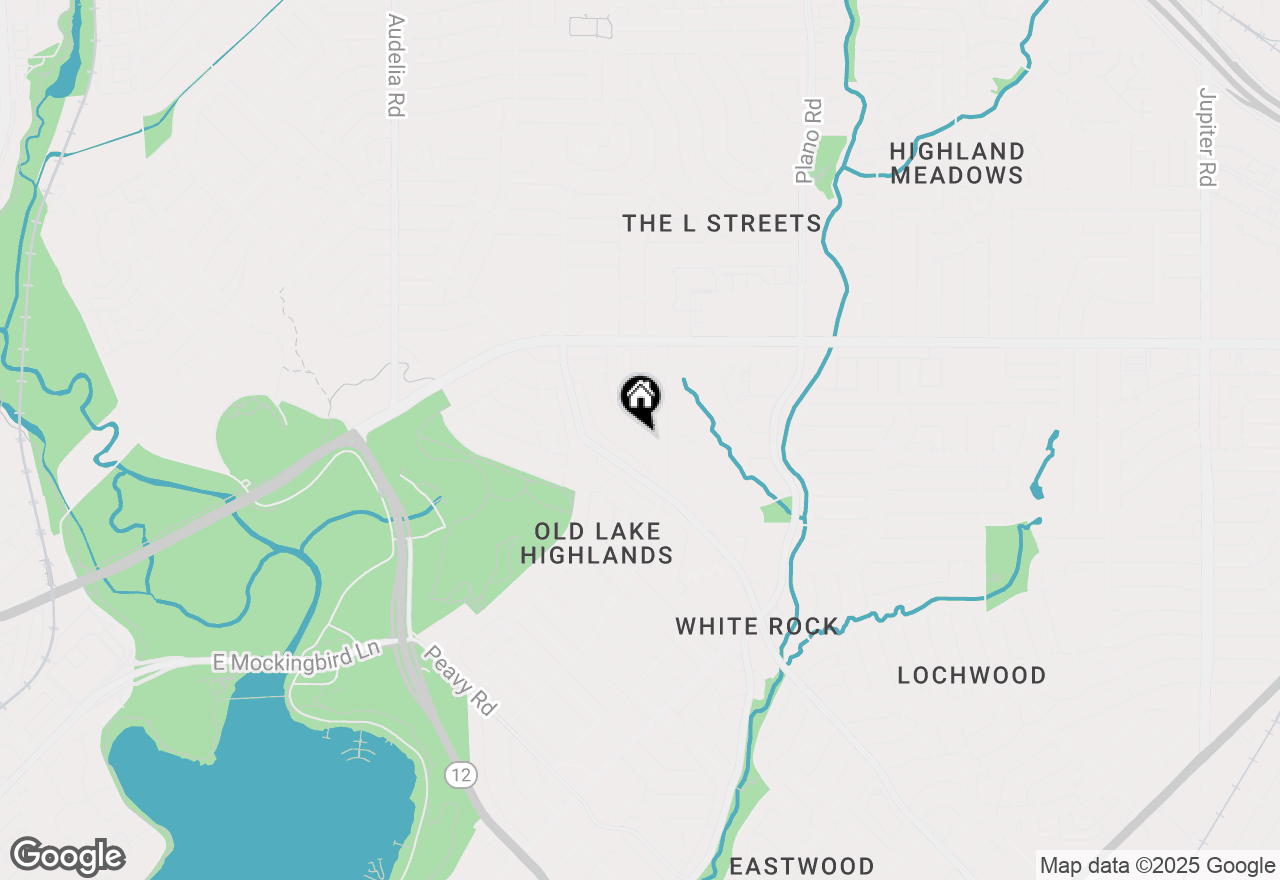 Map of 234 Leda Drive, Dallas, TX 75218