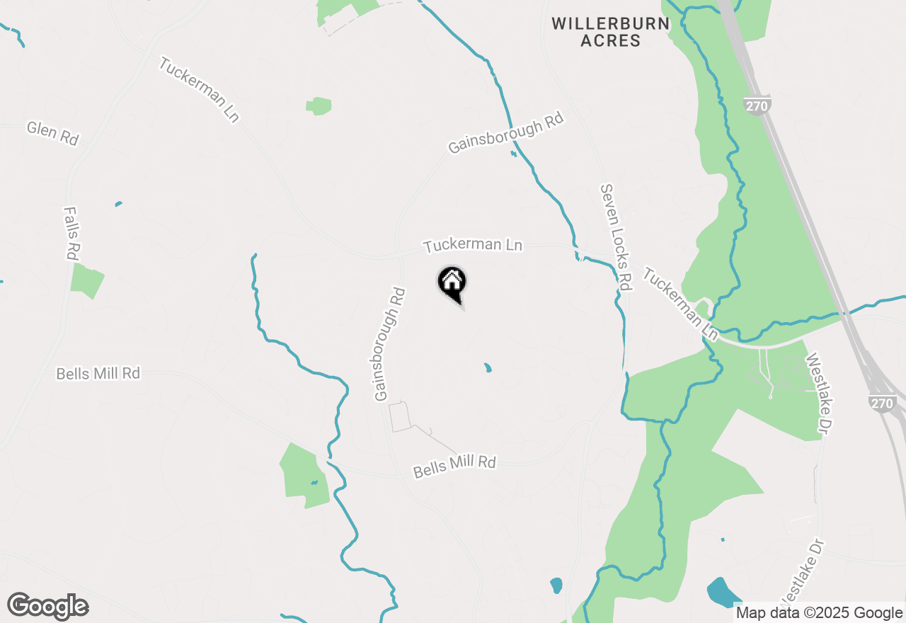 Map of 11019 Candlelight Lane #11019, Potomac, MD 20854