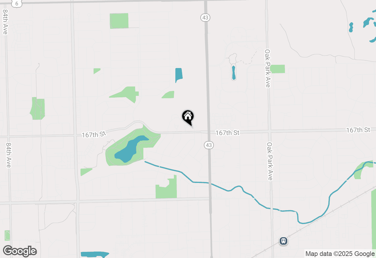 Map of 16639 Lismore Court, Tinley Park, IL 60477