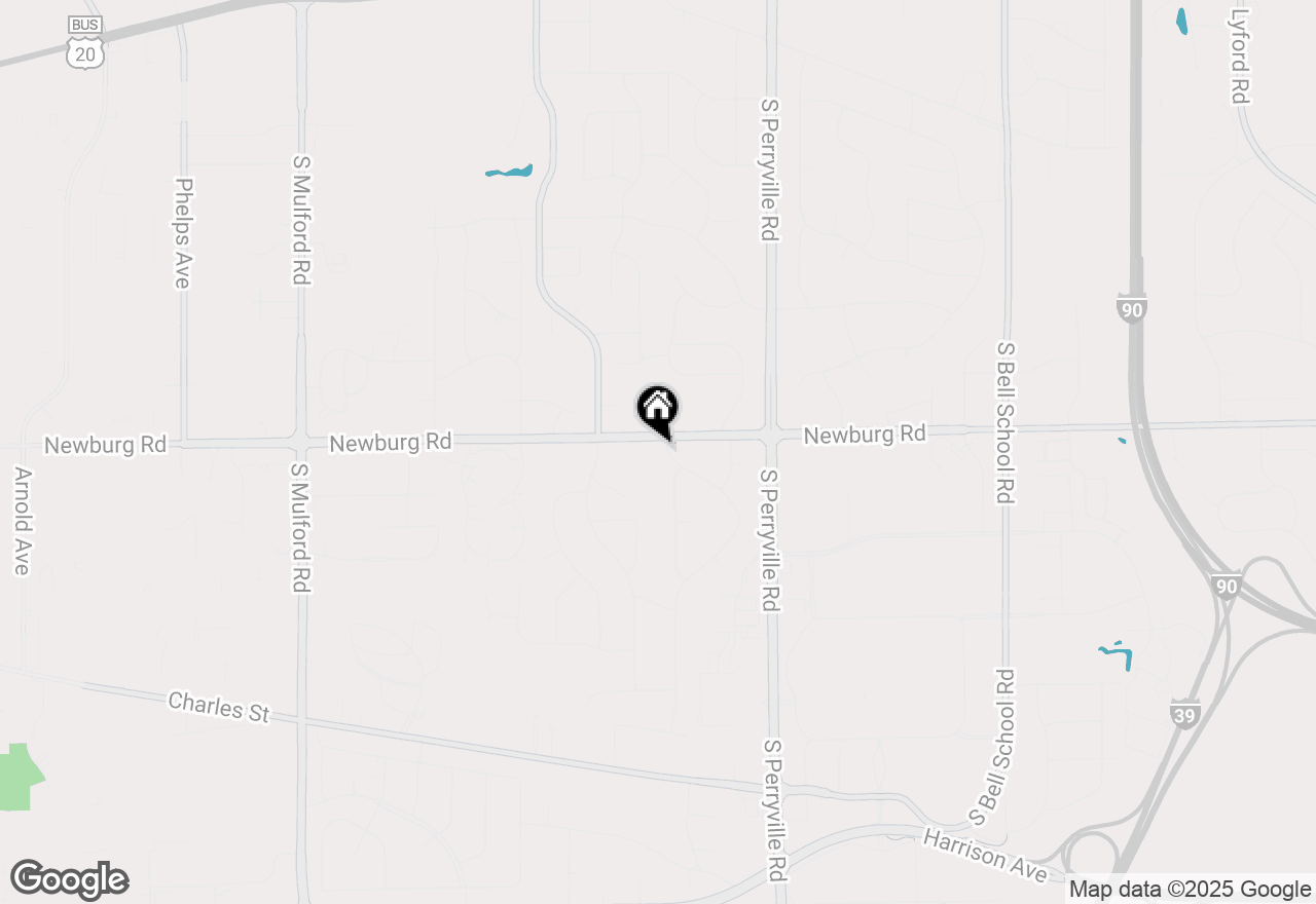 Map of 1503 Valencia Drive, Rockford, IL 61108