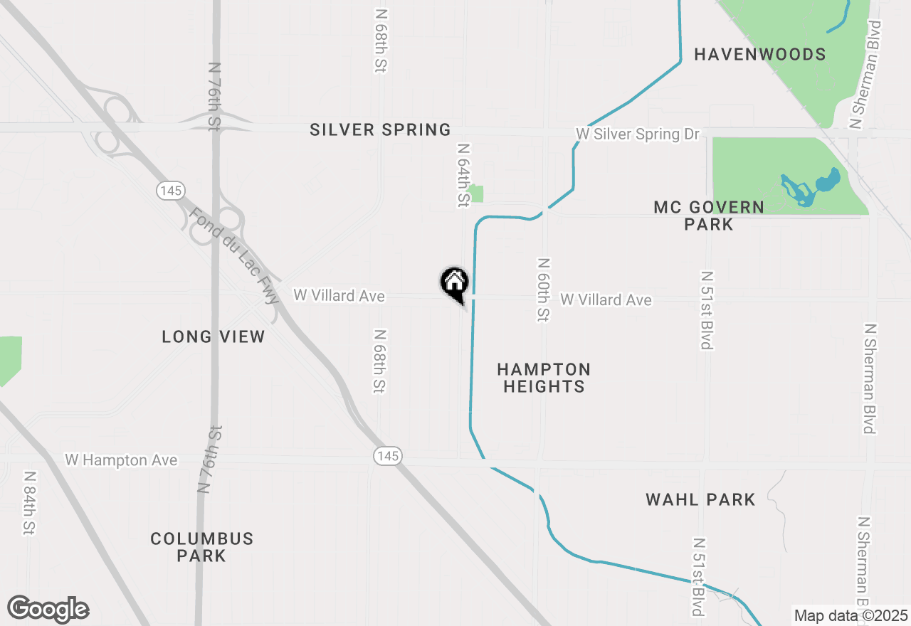 Map of 5167 N 64th St, Milwaukee, WI 53218