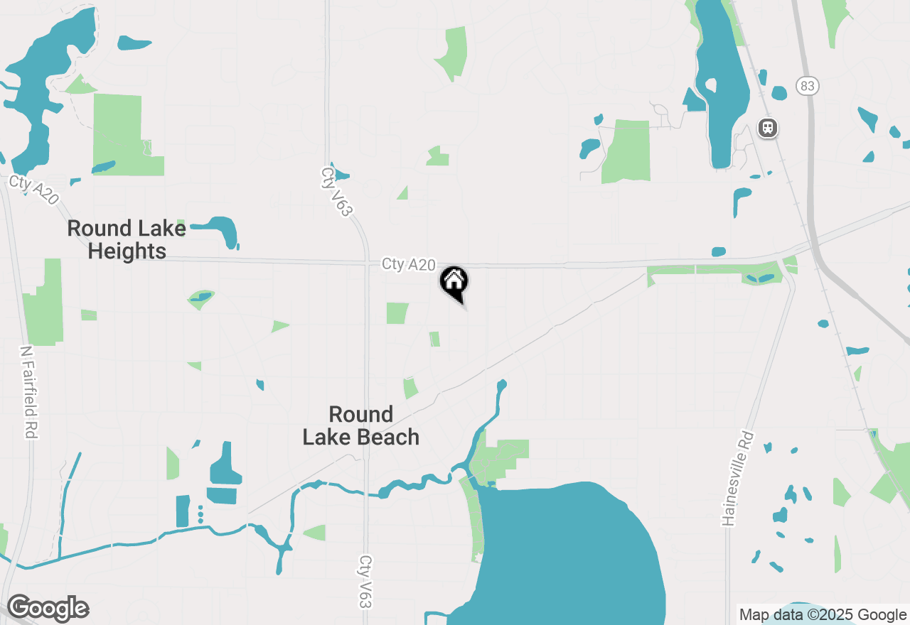 Map of 1525 Grove Drive, Round Lake Beach, IL 60073
