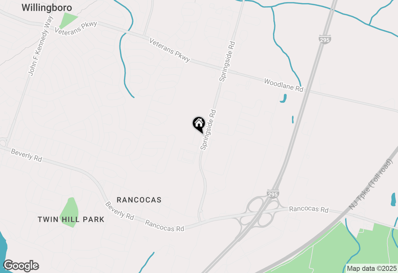 Map of 23 Nelson's Way, Westampton, NJ 08060