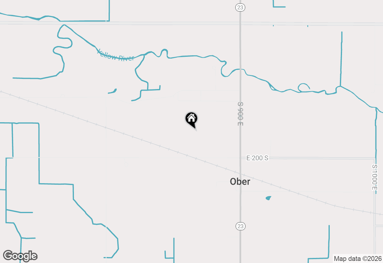 Map of 8692 E 200 S, Knox, IN 46534