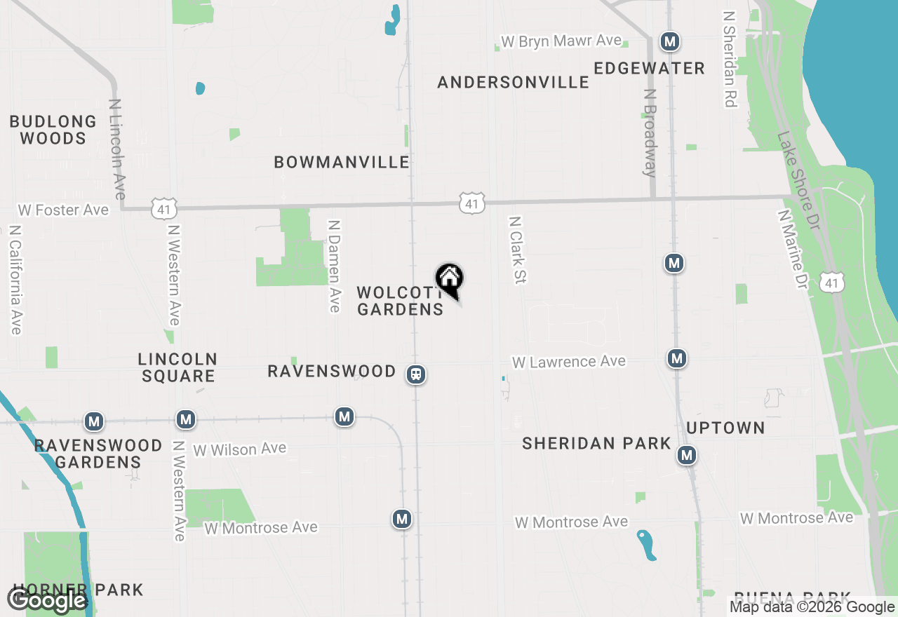 Map of 4889 N Hermitage Avenue, Chicago, IL 60640