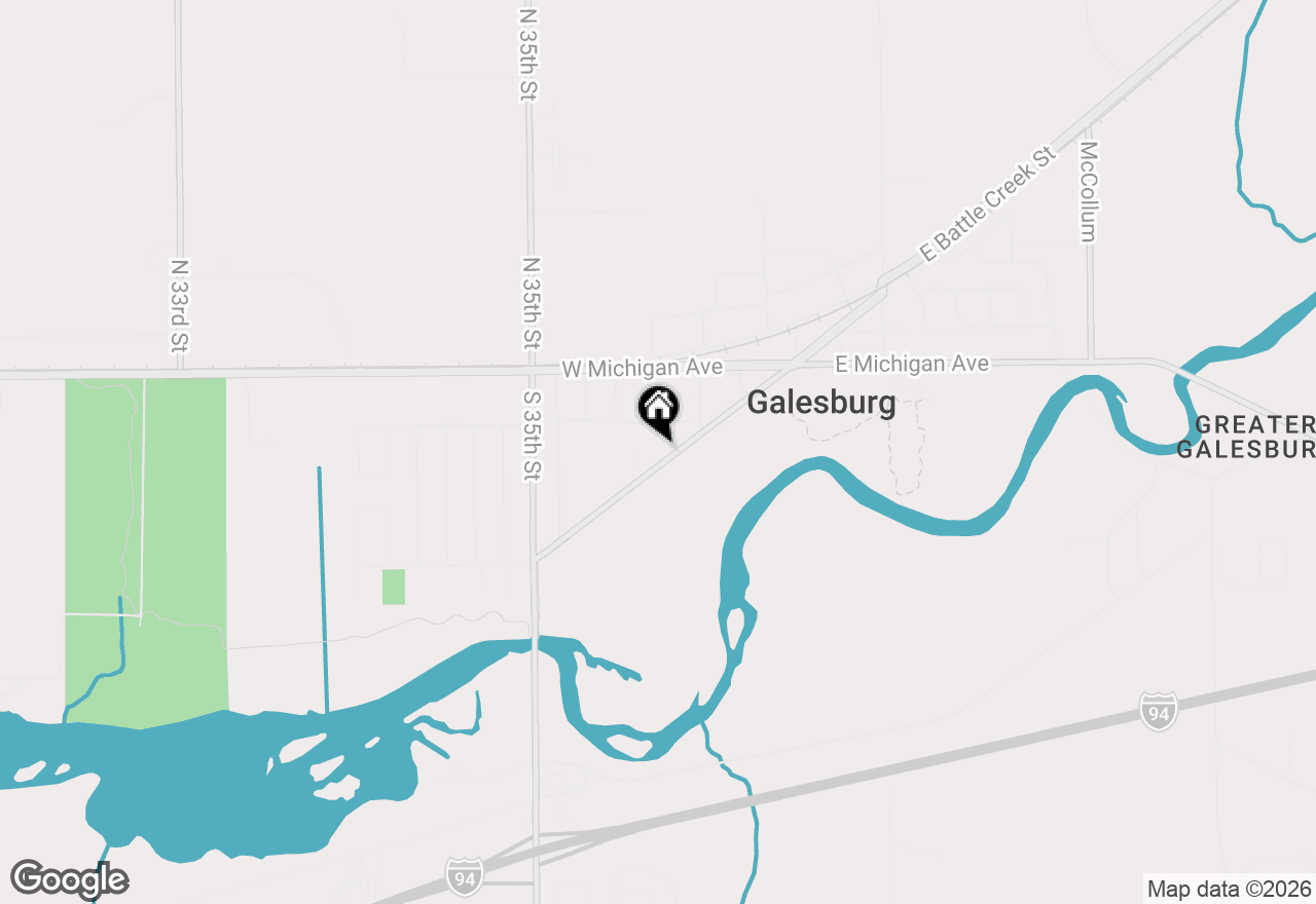 Map of 240 W Battle Creek Street, Galesburg, MI 49053