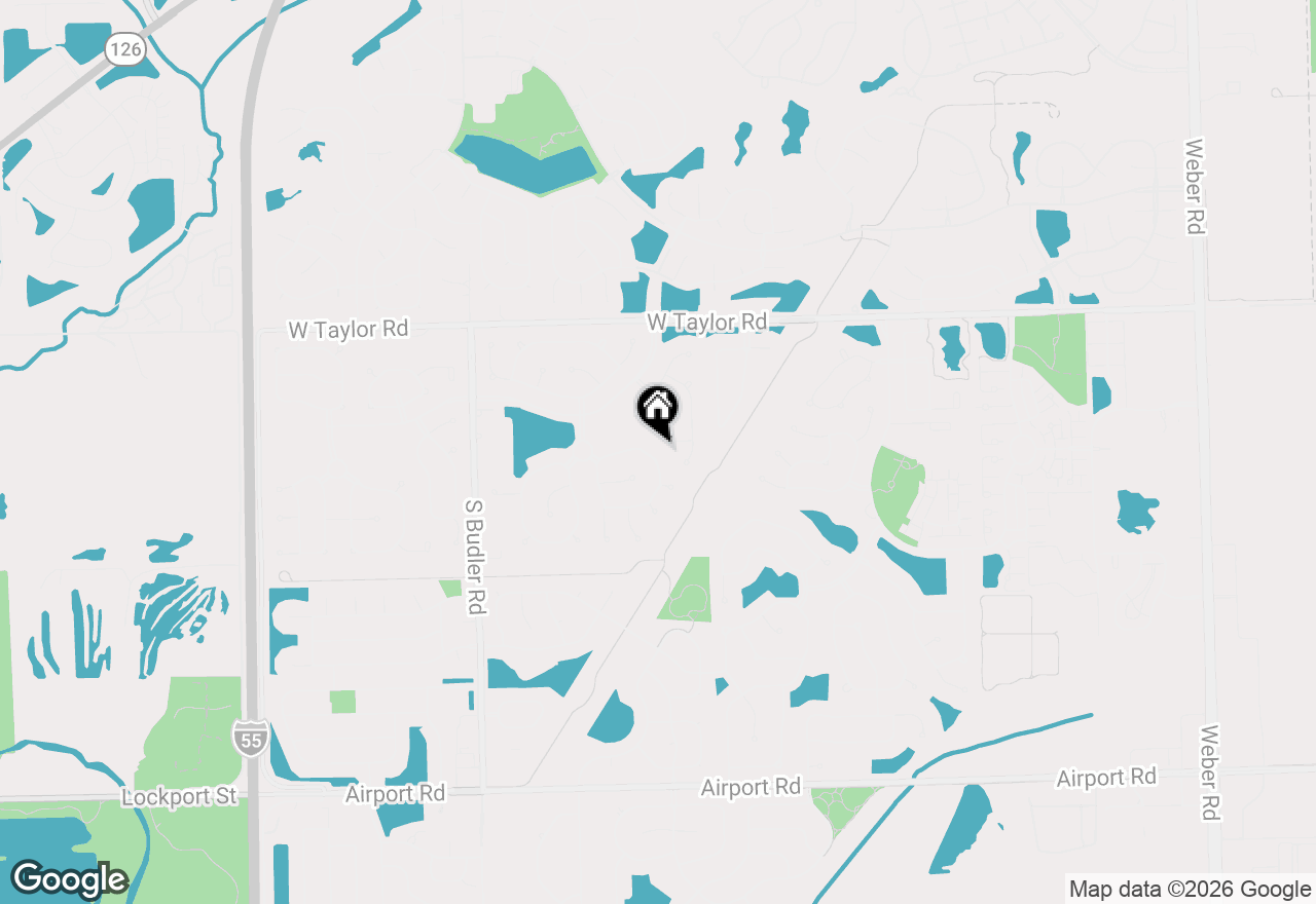 Map of 1776 Autumn Woods Lane, Romeoville, IL 60446
