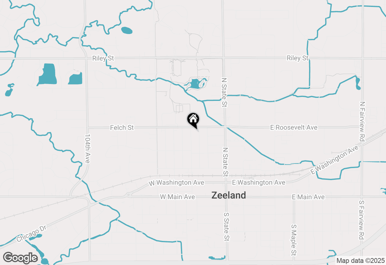 Map of 365 N Colonial Street, Zeeland, MI 49464