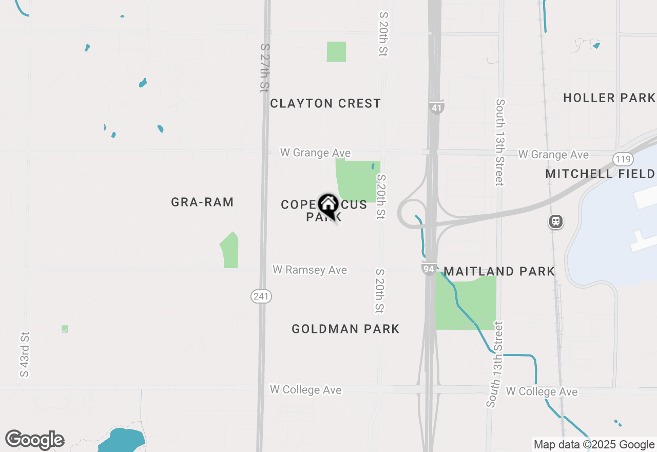 Map of 5752 S 23rd St, Milwaukee, WI 53221