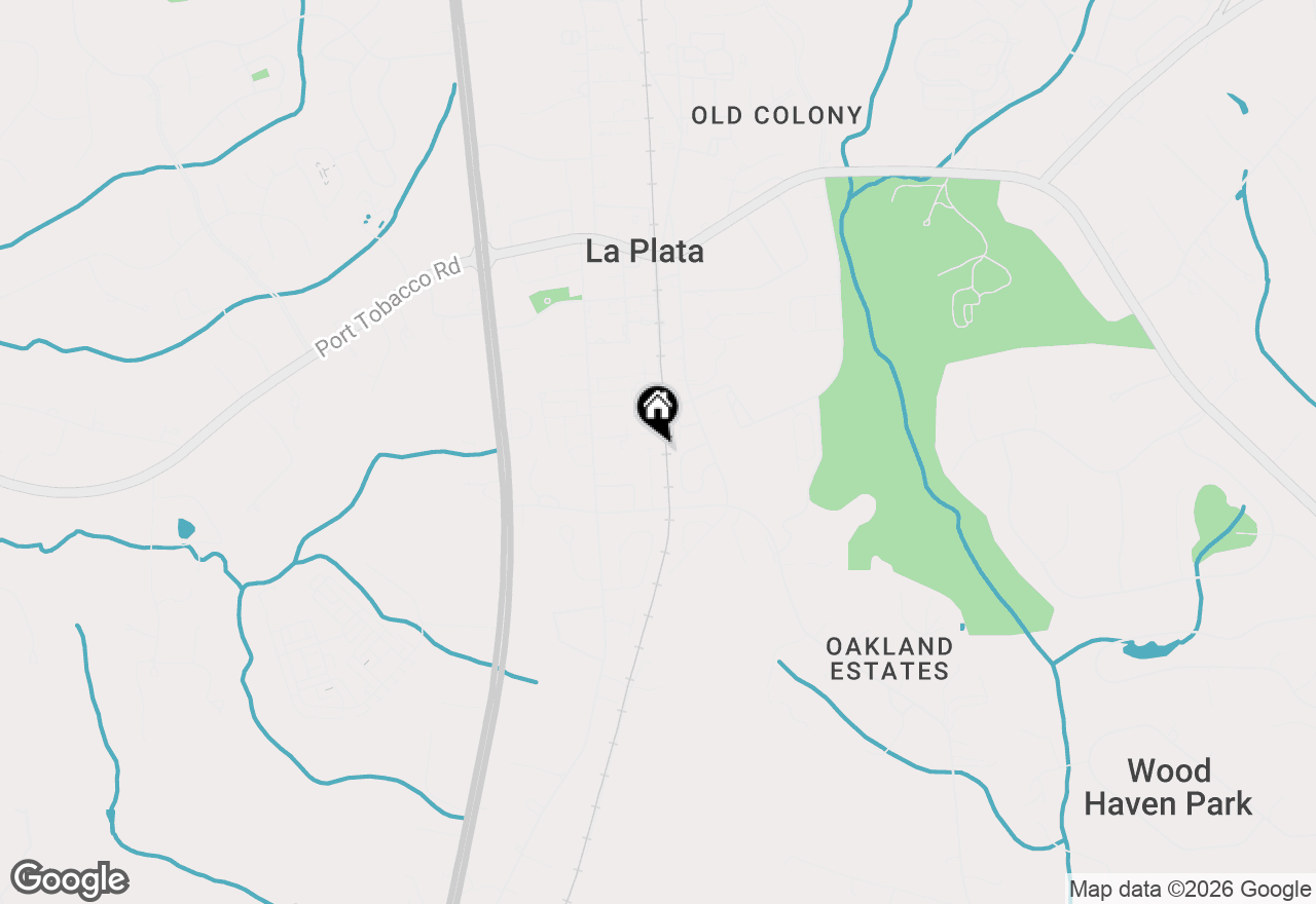 Map of 408 Patuxent Court, La Plata, MD 20646
